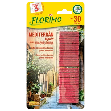 Florimo mediterrán táprúd 30 db
