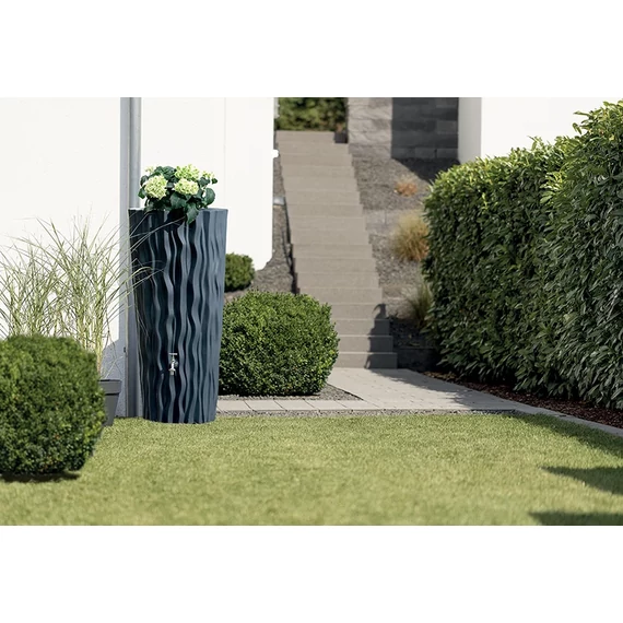 Alana esővízgyűjtő tartály - Antracit - 160 l