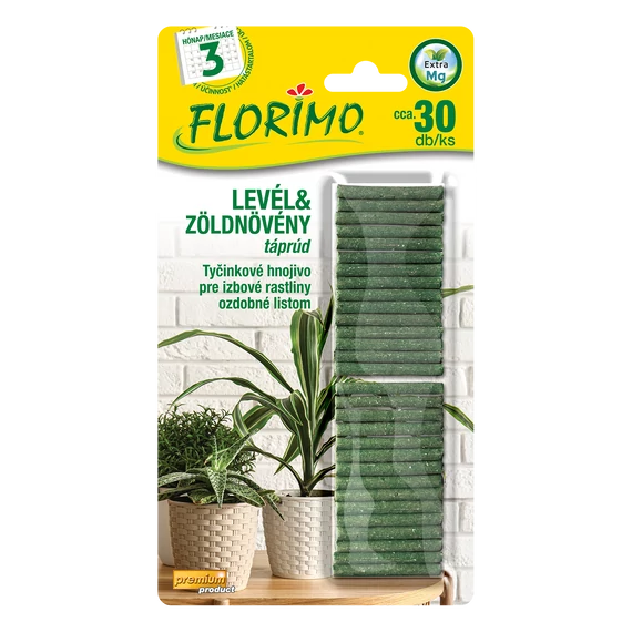 Florimo levél és zöldnövény táprúd 30 db