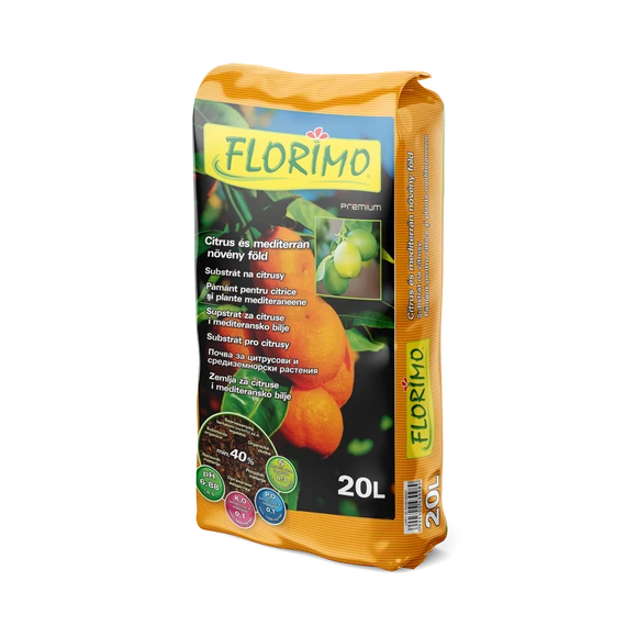 Florimo Citrus és Mediterrán növény föld 20 l