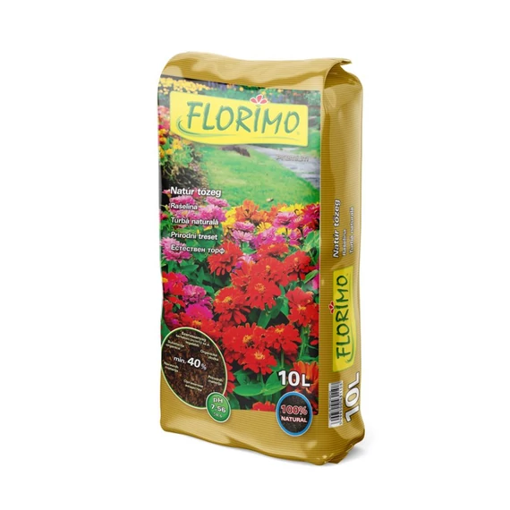 Florimo Natúr tőzeg 10 l