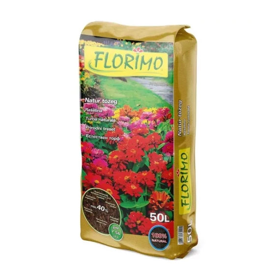 Florimo Natúr tőzeg 50 l