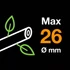 FISKARS X-Series mellévágó metszőolló P961 (L)